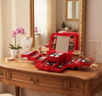 Classic Deluxe Vanity Case Make-Up Kit – Complete Makeup Set with Travel Case | UAE