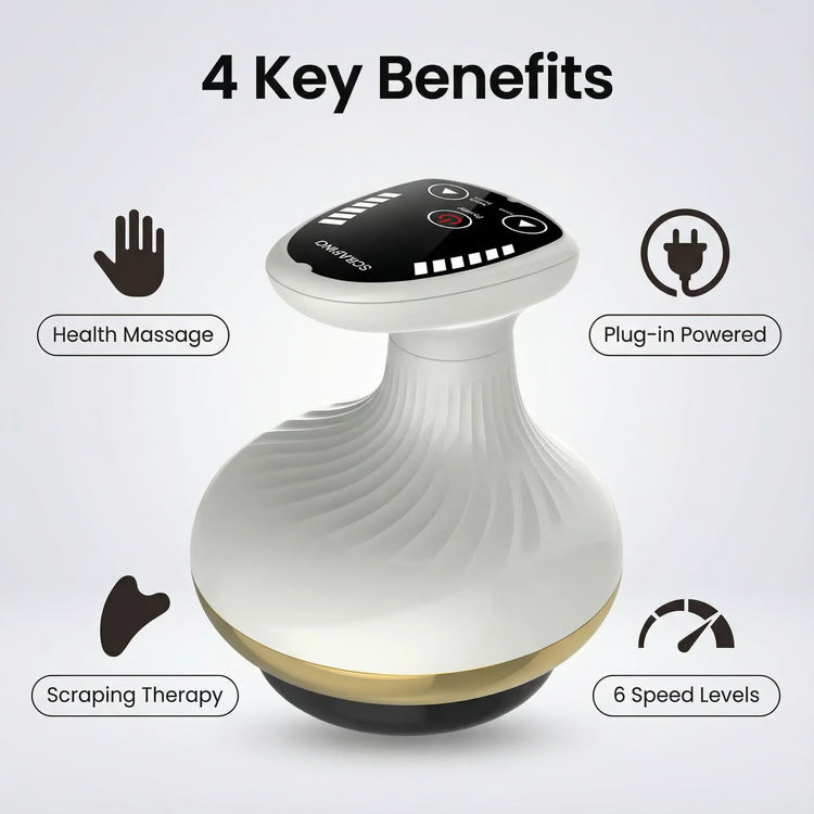Compact Scraping Massager – Portable Gua Sha Massage Tool for Face & Body | UAE