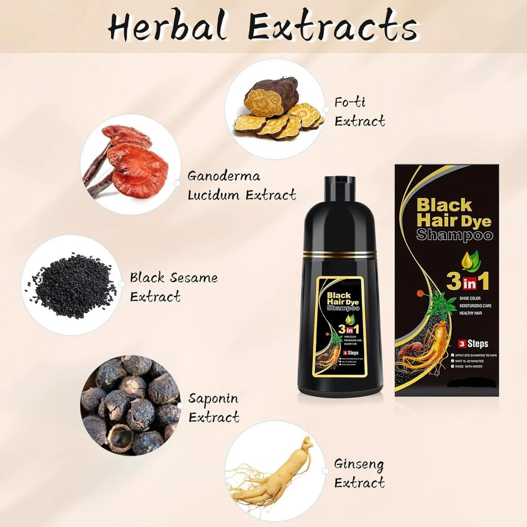 Hair Dye Shampoo – Easy Color Shampoo for Natural Looking Hair | UAE