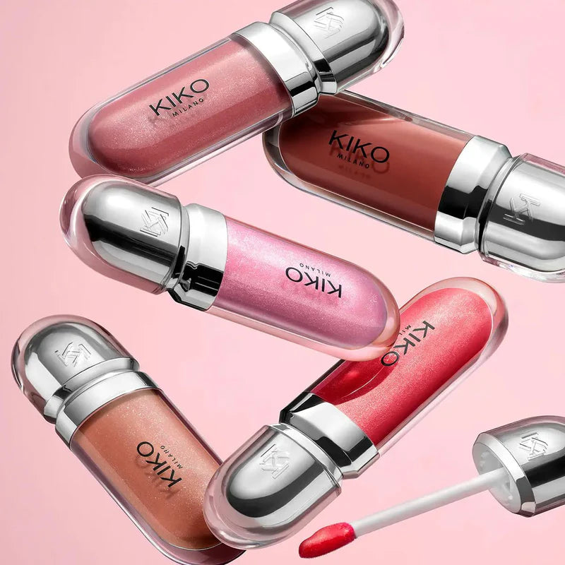 KIKO MILANO 3D Hydra Lipgloss – Hydrating High-Shine Lip Gloss