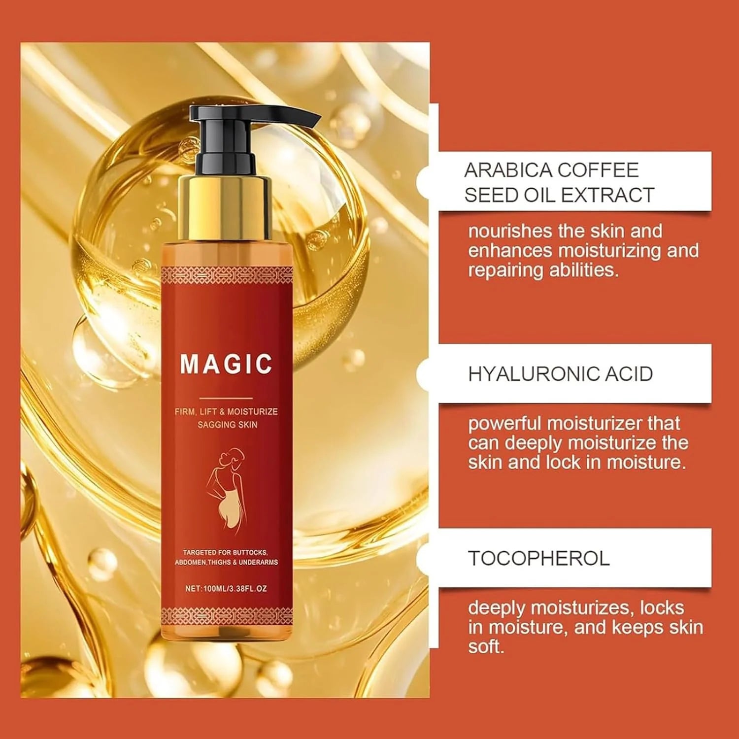 Magic Body Oil – Deep Hydration & Skin Glow Oil