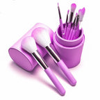 8-Piece Makeup Brush Set – Eyeshadow, Blush & Foundation Beauty Tools