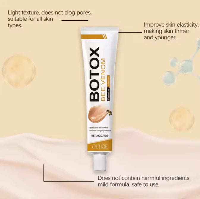 Bee Venom Botox Wrinkle Cream – Anti-Aging Skin Firming Solution