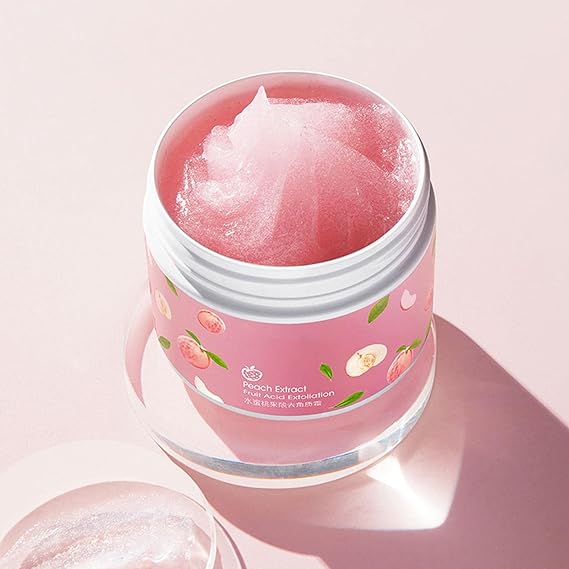 Peach Extract Fruit Acid Exfoliating Face Gel Cream – Gentle Skin Renewal