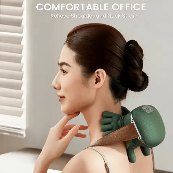 Shoulder & Neck Massager – Electric Deep Tissue Massage Pillow